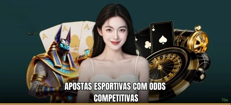Imagem promocional dos jogos de lottery da 76m
